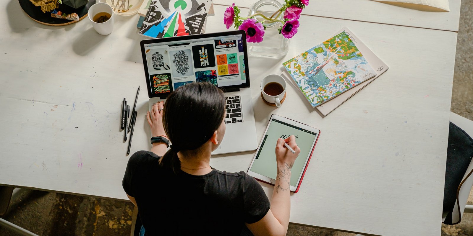 The process of developing a news blog